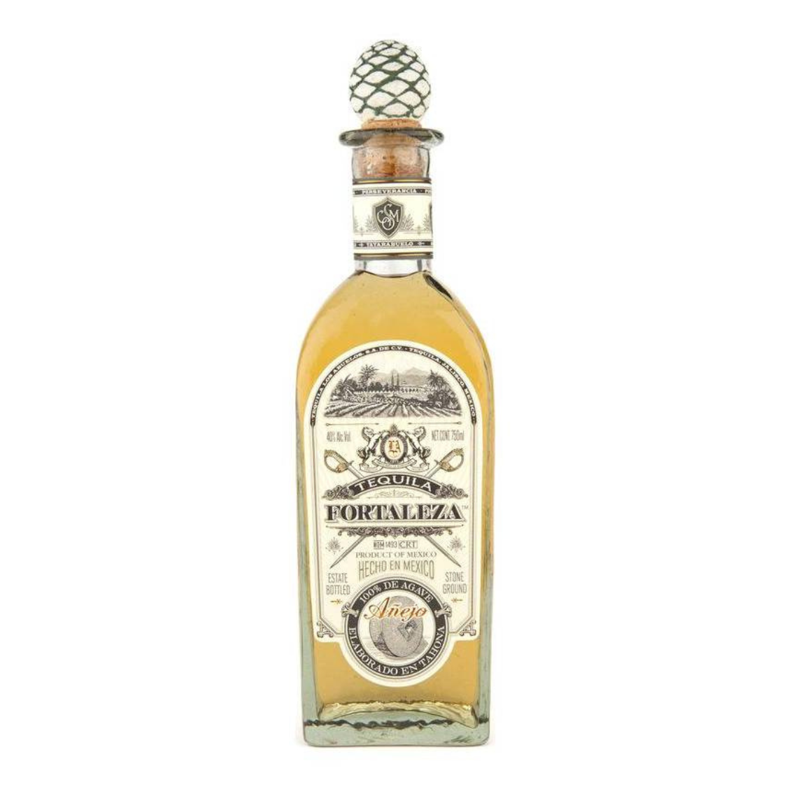 Tequila Fortaleza Blanco Añejo 700ml